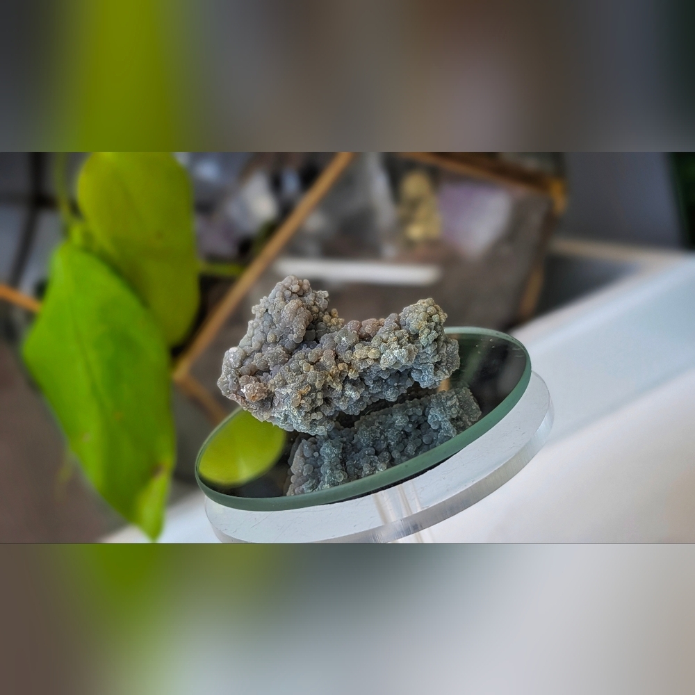 Grape Agate Crystal Cluster